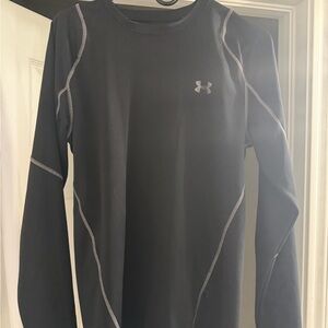 Under Armour Black ColdGear Fitted Top